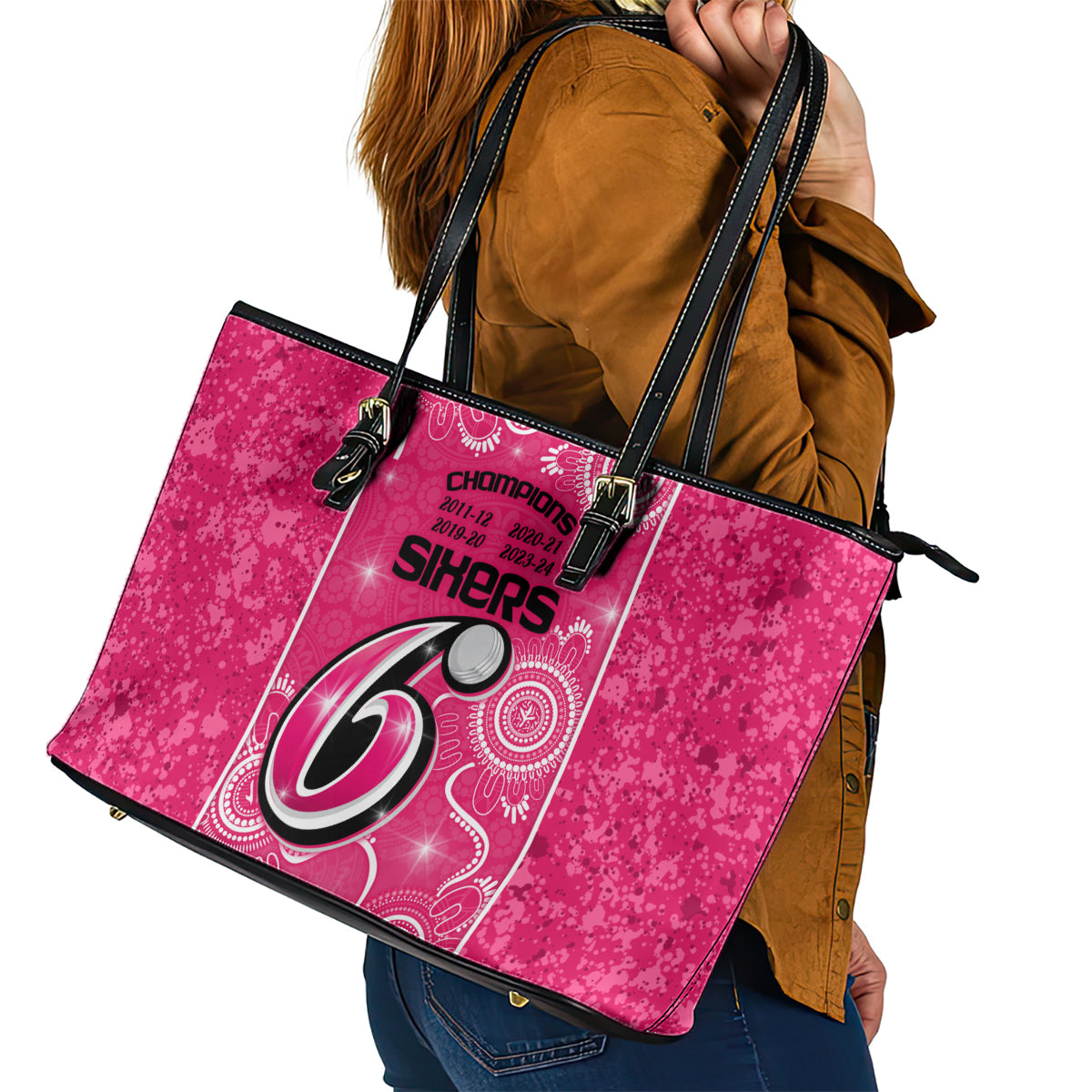 custom-sydney-sixers-cricket-leather-tote-bag-the-fourth-time-champions-aboriginal