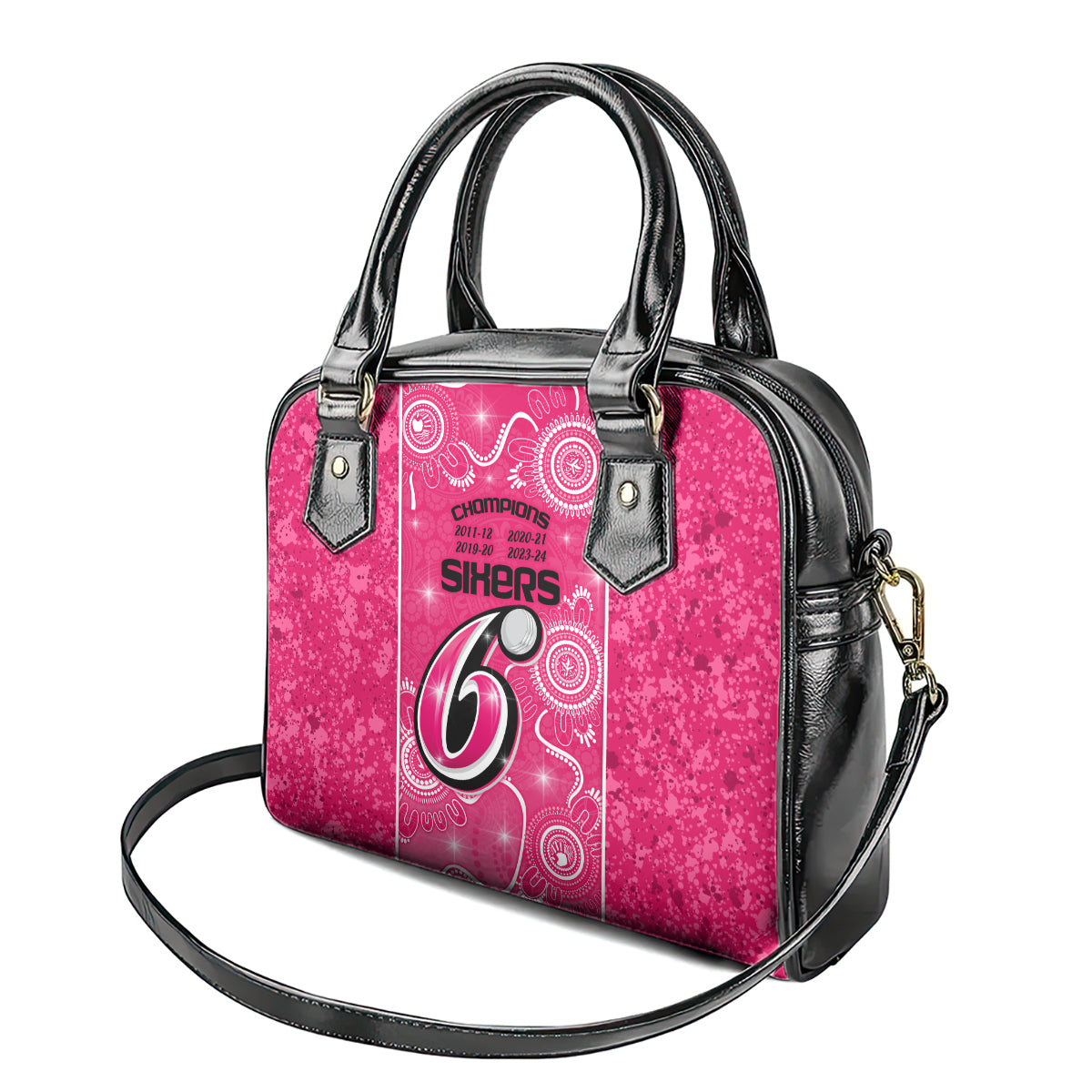 custom-sydney-sixers-cricket-shoulder-handbag-the-fourth-time-champions-aboriginal