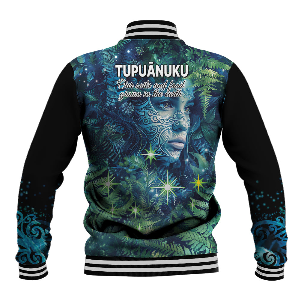 New Zealand Matariki Tupuanuku Baseball Jacket Te Wā o te Hauhake