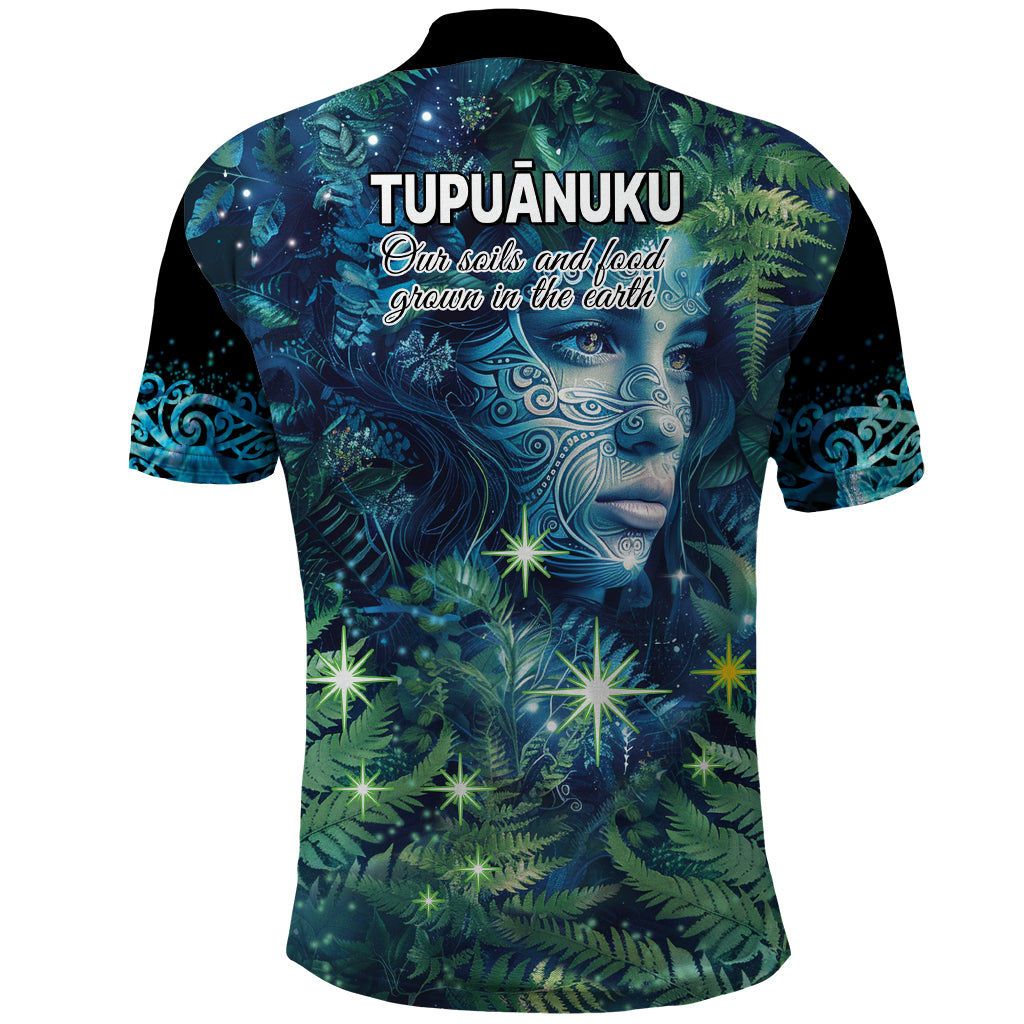 New Zealand Matariki Tupuanuku Polo Shirt Te Wā o te Hauhake