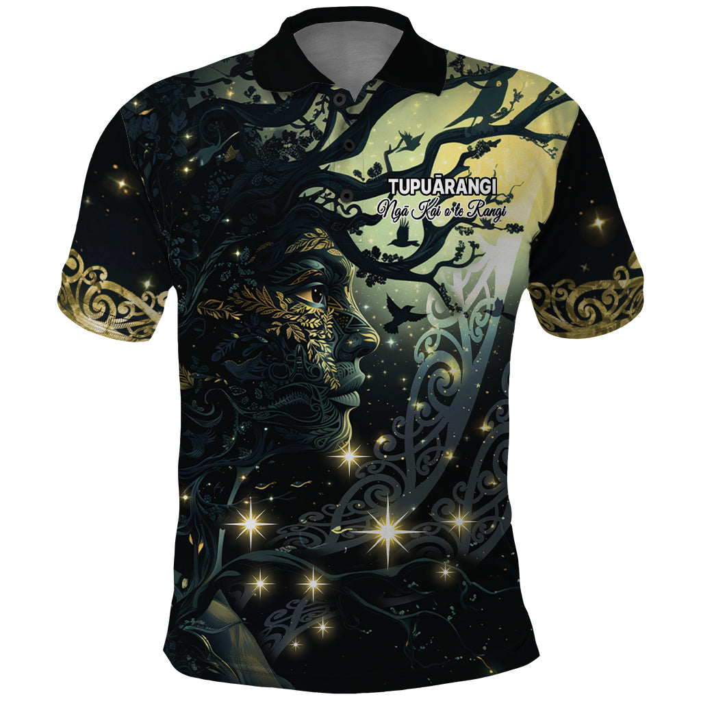 New Zealand Matariki Tupuarangi Polo Shirt Ngā Kai o te Rangi