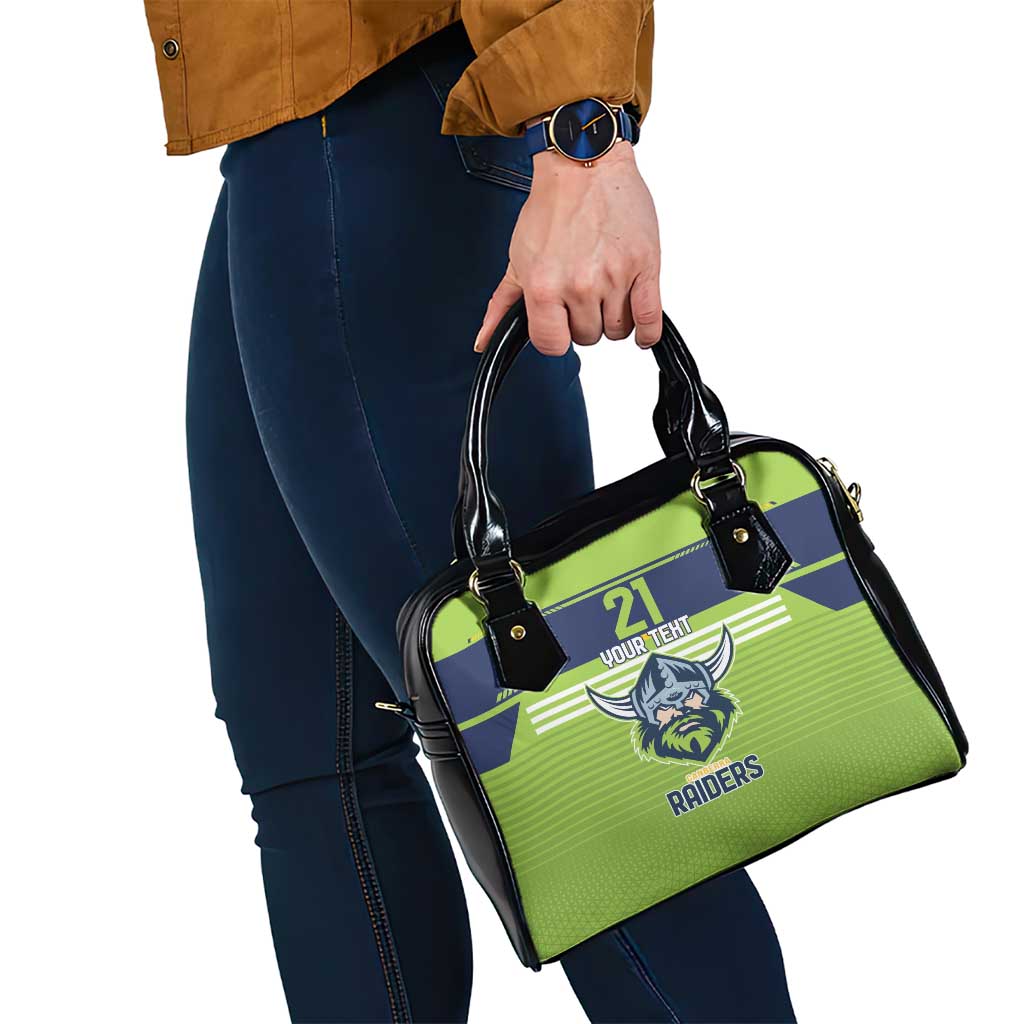 Raiders Rugby Custom Shoulder Handbag The Green Machine Simple Style