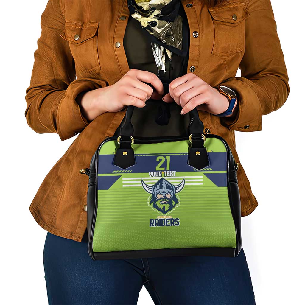 Raiders Rugby Custom Shoulder Handbag The Green Machine Simple Style