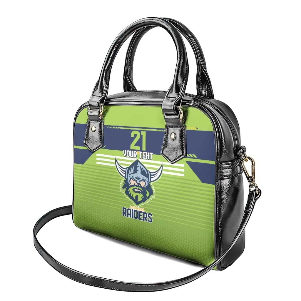 Raiders Rugby Custom Shoulder Handbag The Green Machine Simple Style