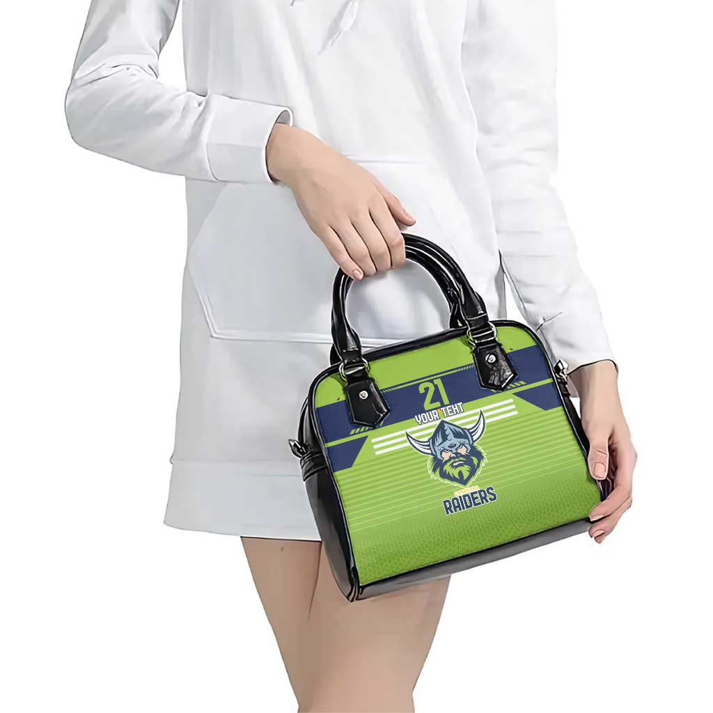 Raiders Rugby Custom Shoulder Handbag The Green Machine Simple Style