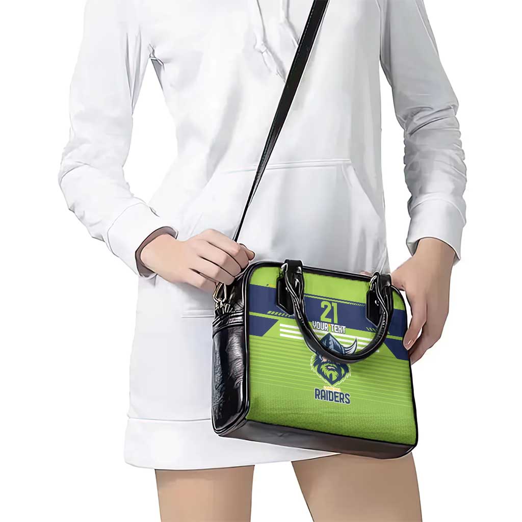 Raiders Rugby Custom Shoulder Handbag The Green Machine Simple Style