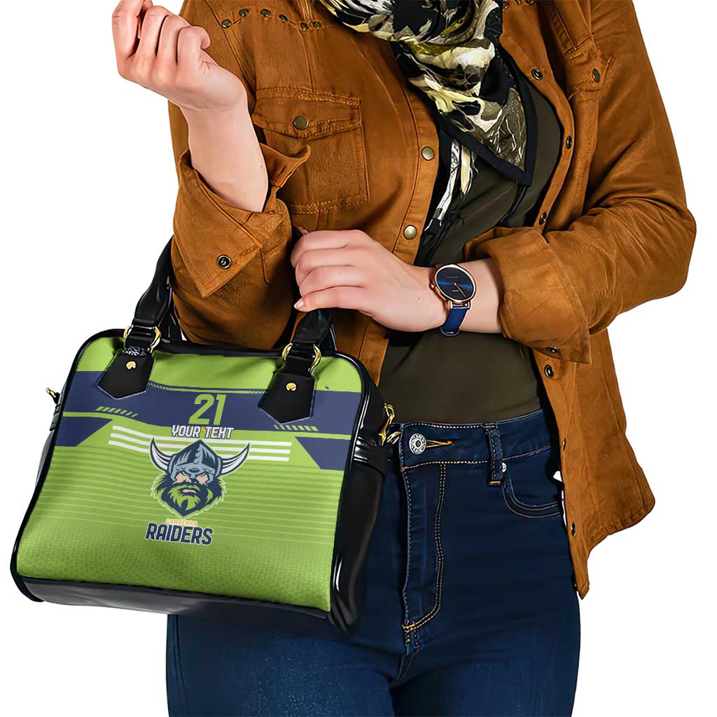 Raiders Rugby Custom Shoulder Handbag The Green Machine Simple Style