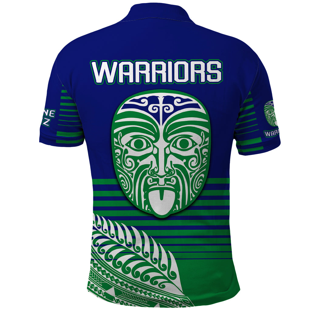 warriors-new-zealand-rugby-polo-shirt-maori-face-ta-moko-simple-style