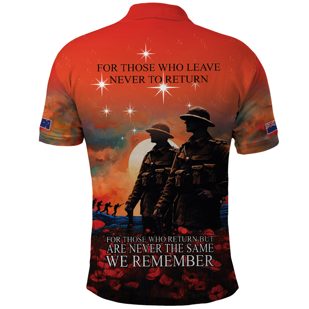 New Zealand ANZAC The Stars of Matariki Polo Shirt For Your Tomorrow They Gave Their Today