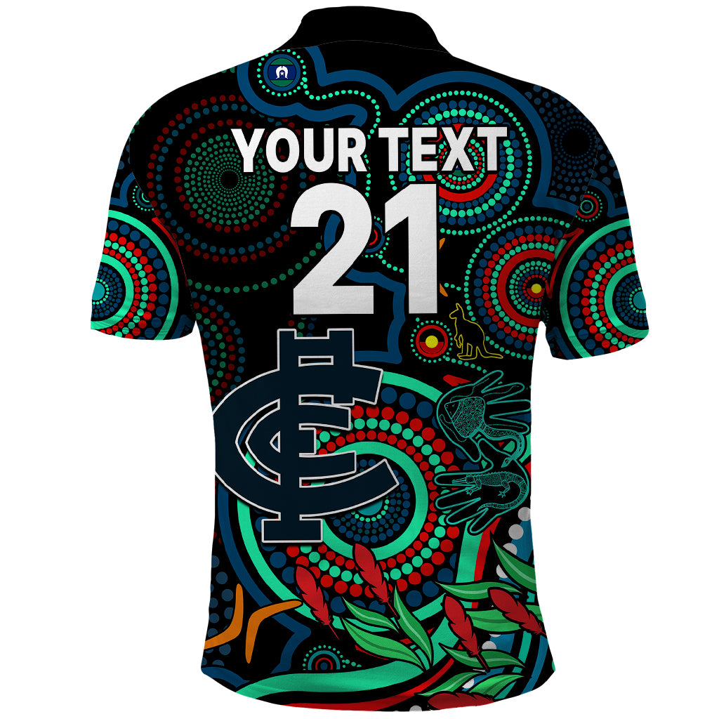 custom-carlton-blues-football-aboriginal-art-polo-shirt-naidoc-indigenous-tribal