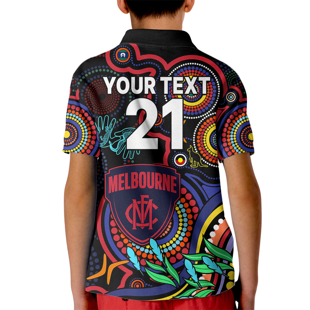 custom-demons-football-aboriginal-art-kid-polo-shirt-naidoc-indigenous-tribal