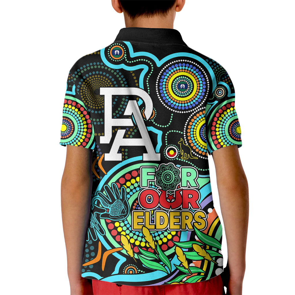 port-adelaide-football-aboriginal-art-kid-polo-shirt-naidoc-indigenous-tribal