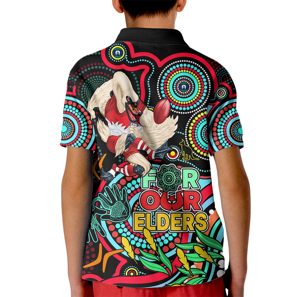 swans-football-aboriginal-art-kid-polo-shirt-naidoc-indigenous-tribal