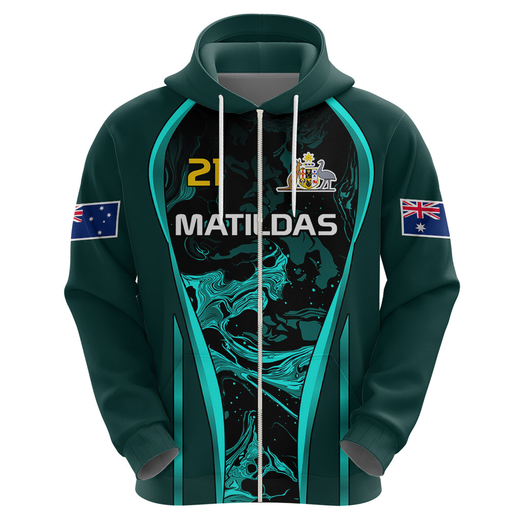 custom-matildas-australia-soccer-hoodie-liquid-marble-texture-vibe