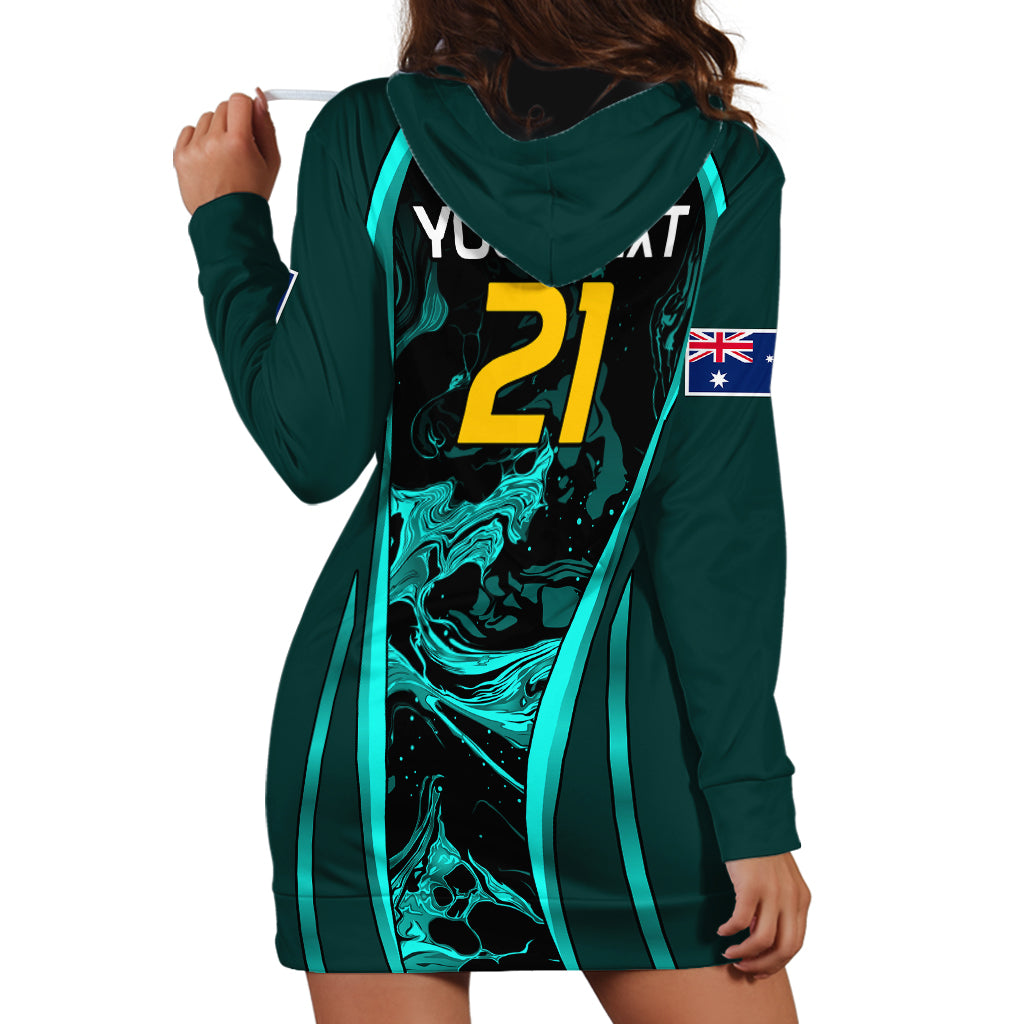 custom-matildas-australia-soccer-hoodie-dress-liquid-marble-texture-vibe