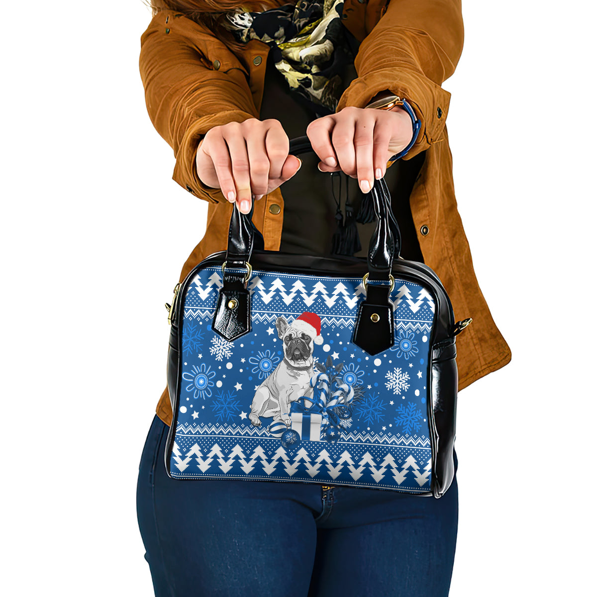 bulldogs-rugby-shoulder-handbag-christmas-vibe-2023