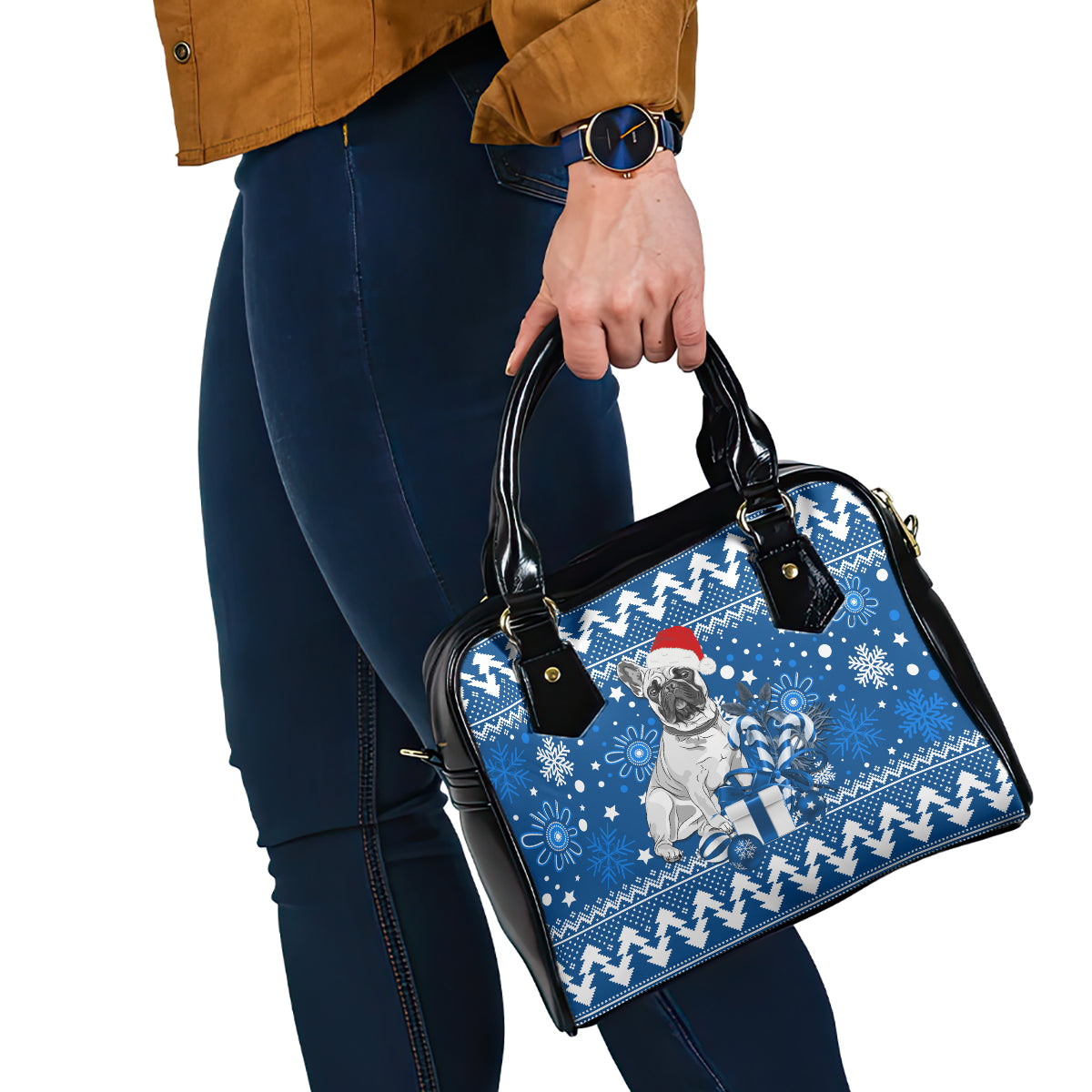 bulldogs-rugby-shoulder-handbag-christmas-vibe-2023