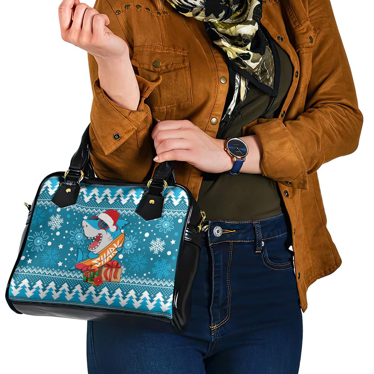 sharks-rugby-shoulder-handbag-chirstmas-vibe-2023