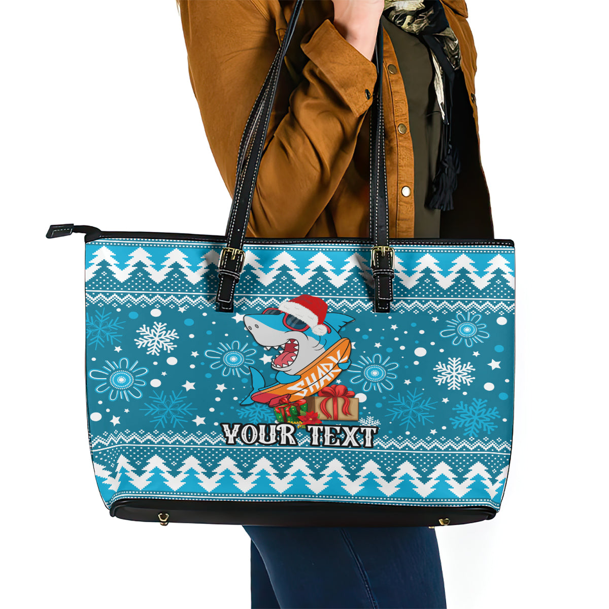 custom-sharks-rugby-leather-tote-bag-chirstmas-vibe-2023