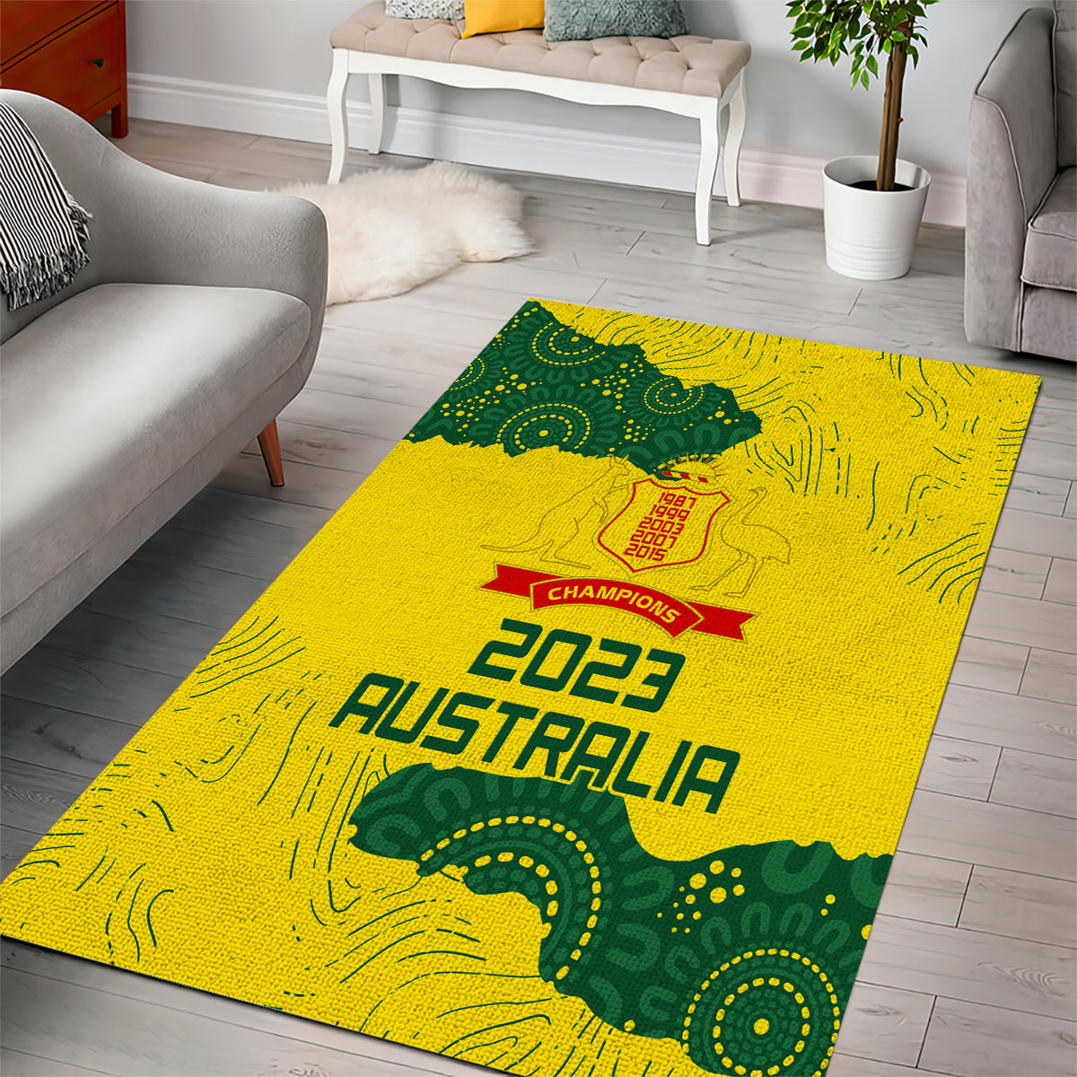 australia-cricket-area-rug-history-commemorative-world-cup-winners