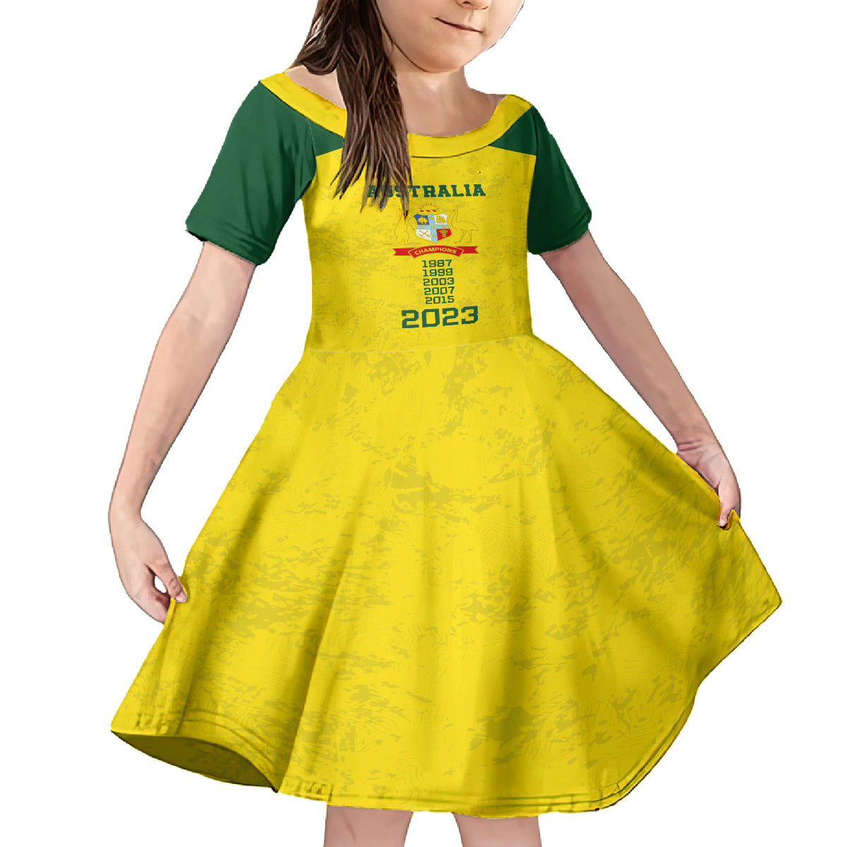 australia-cricket-kid-short-sleeve-dress-history-champions-world-cup-unique