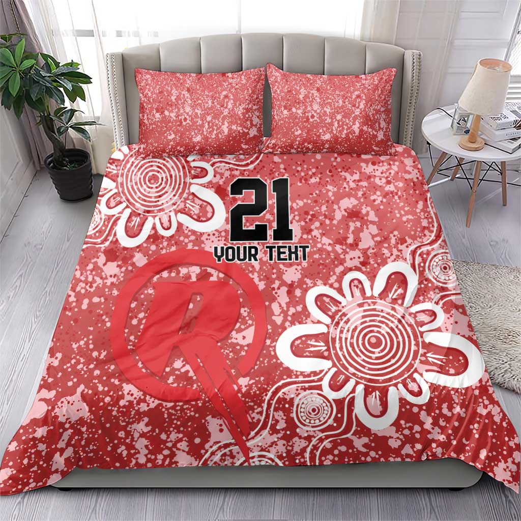 Australian Renegades Cricket Custom Bedding Set Minimalism Aboriginal