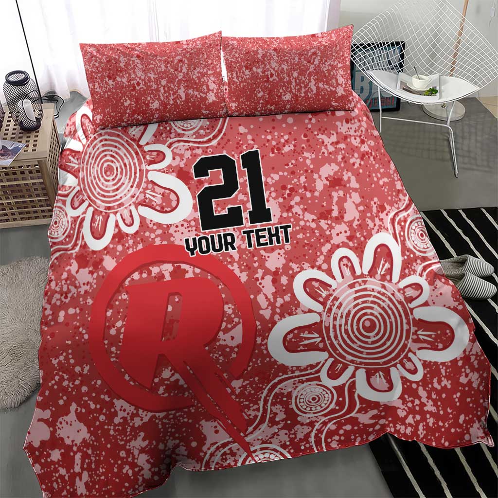 Australian Renegades Cricket Custom Bedding Set Minimalism Aboriginal