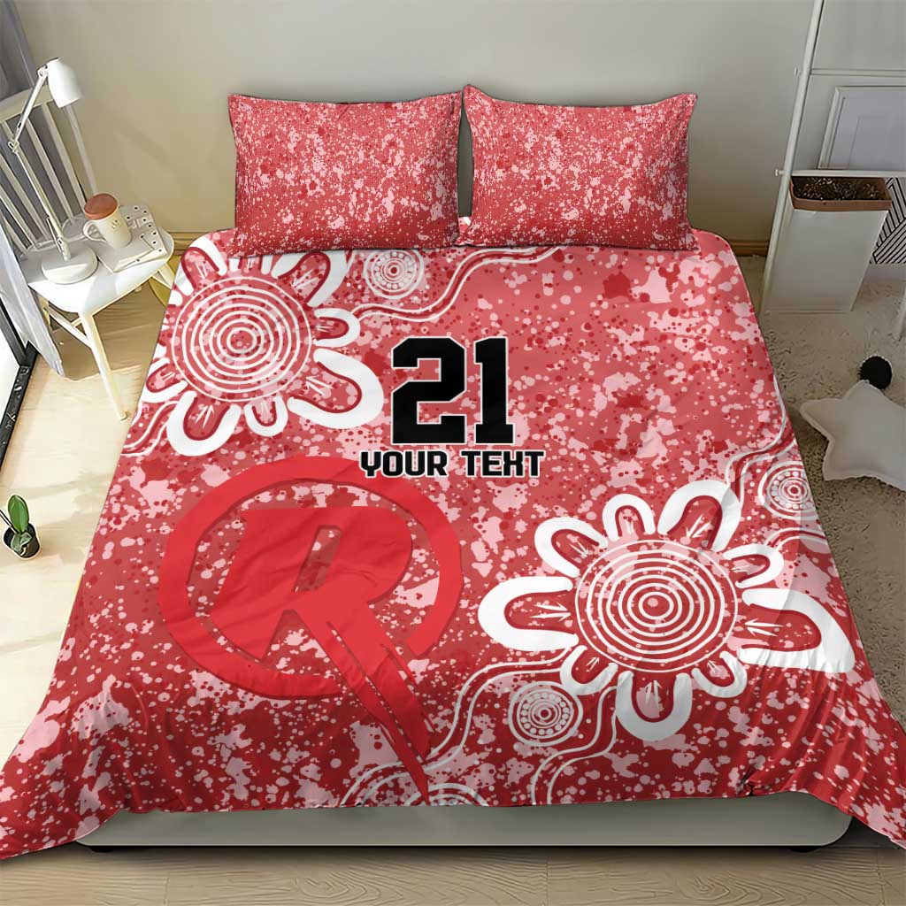 Australian Renegades Cricket Custom Bedding Set Minimalism Aboriginal