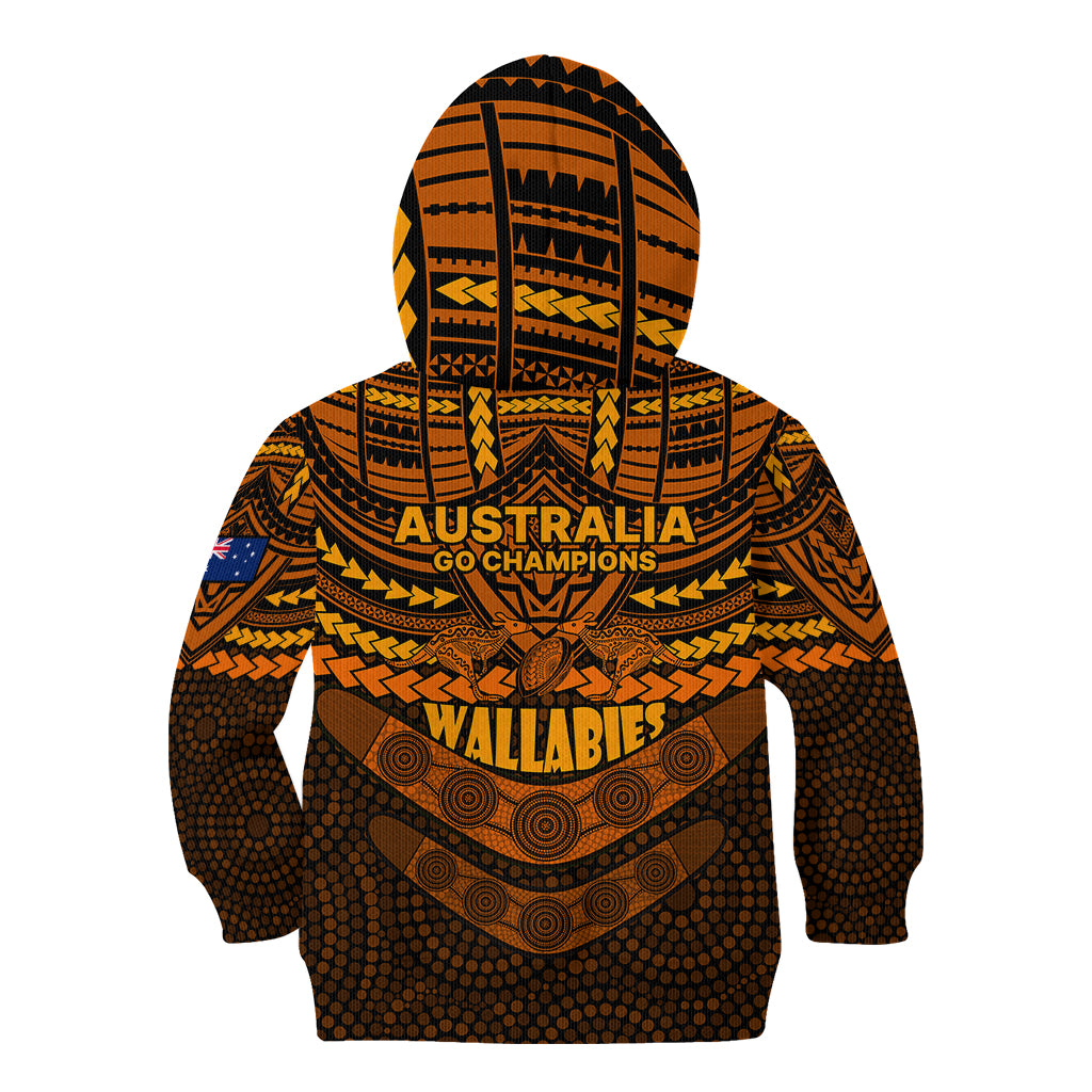 wallabies-rugby-kid-hoodie-polynesian-and-aboriginal-special-orange-version