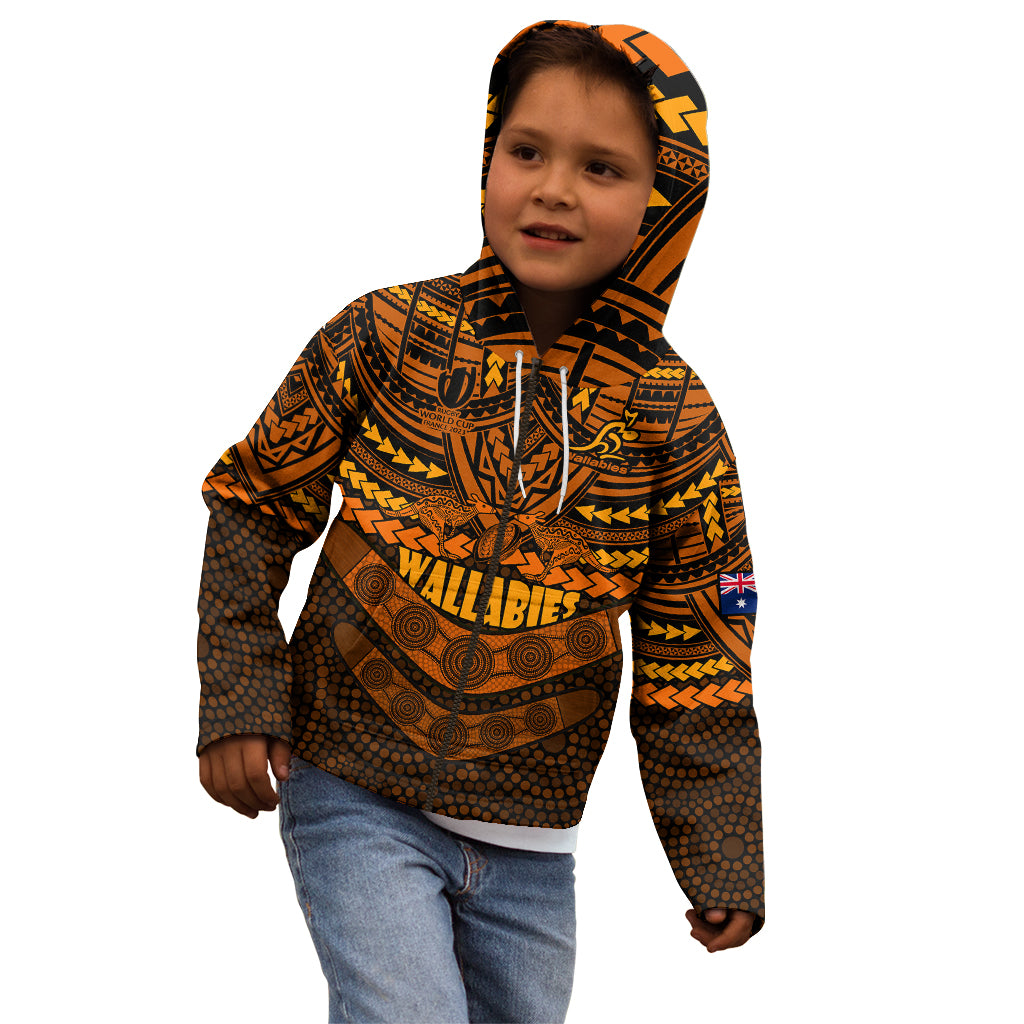 wallabies-rugby-kid-hoodie-polynesian-and-aboriginal-special-orange-version