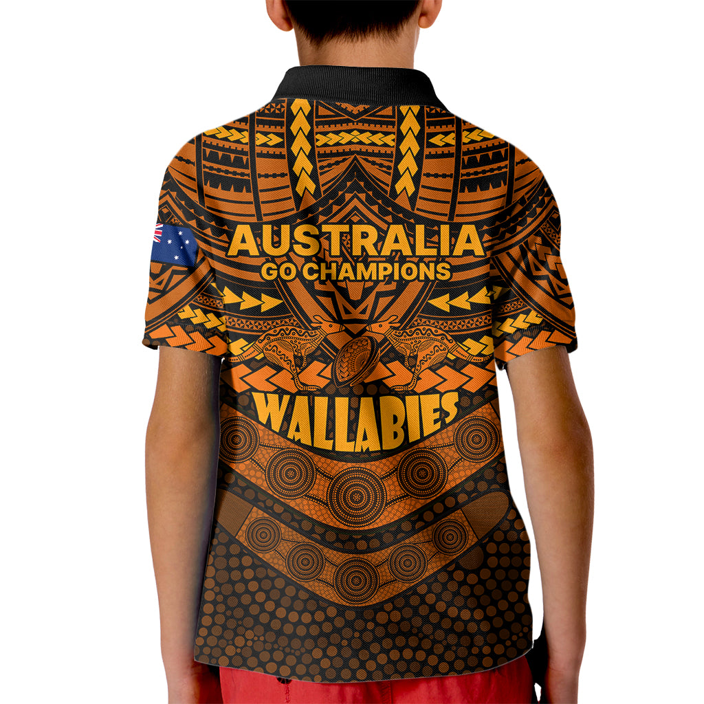 wallabies-rugby-kid-polo-shirt-polynesian-and-aboriginal-special-orange-version