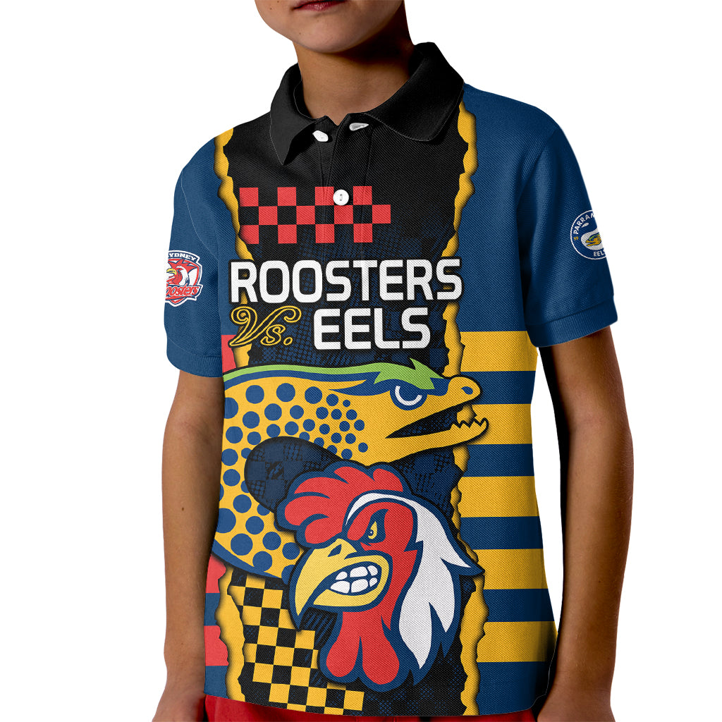 nrl-eels-combine-roosters-rugby-kid-polo-shirt-sporty-style