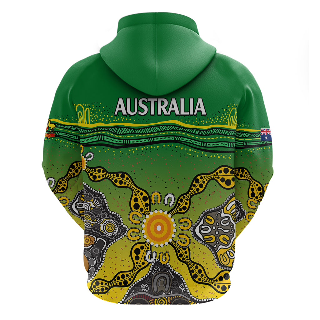 australia-cricket-hoodie-aboriginal-dots-style