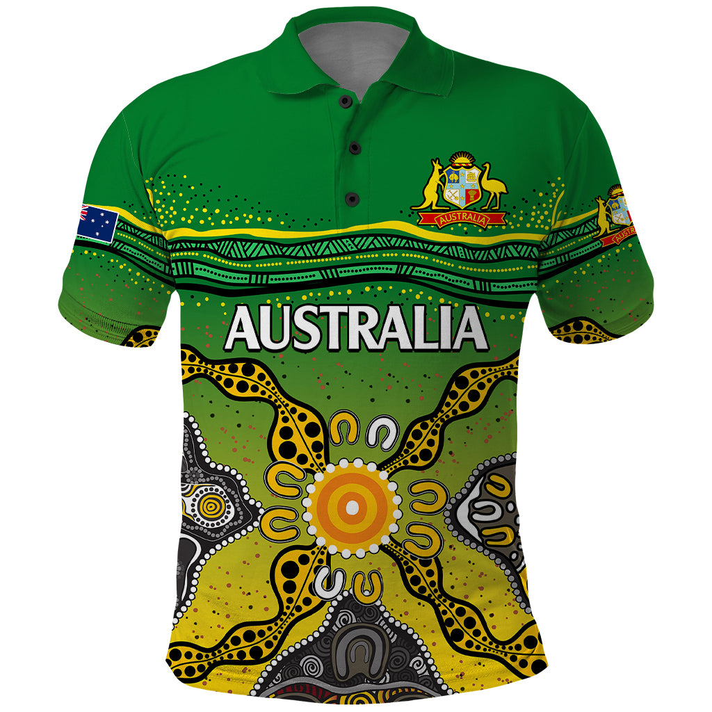 australia-cricket-polo-shirt-aboriginal-dots-style