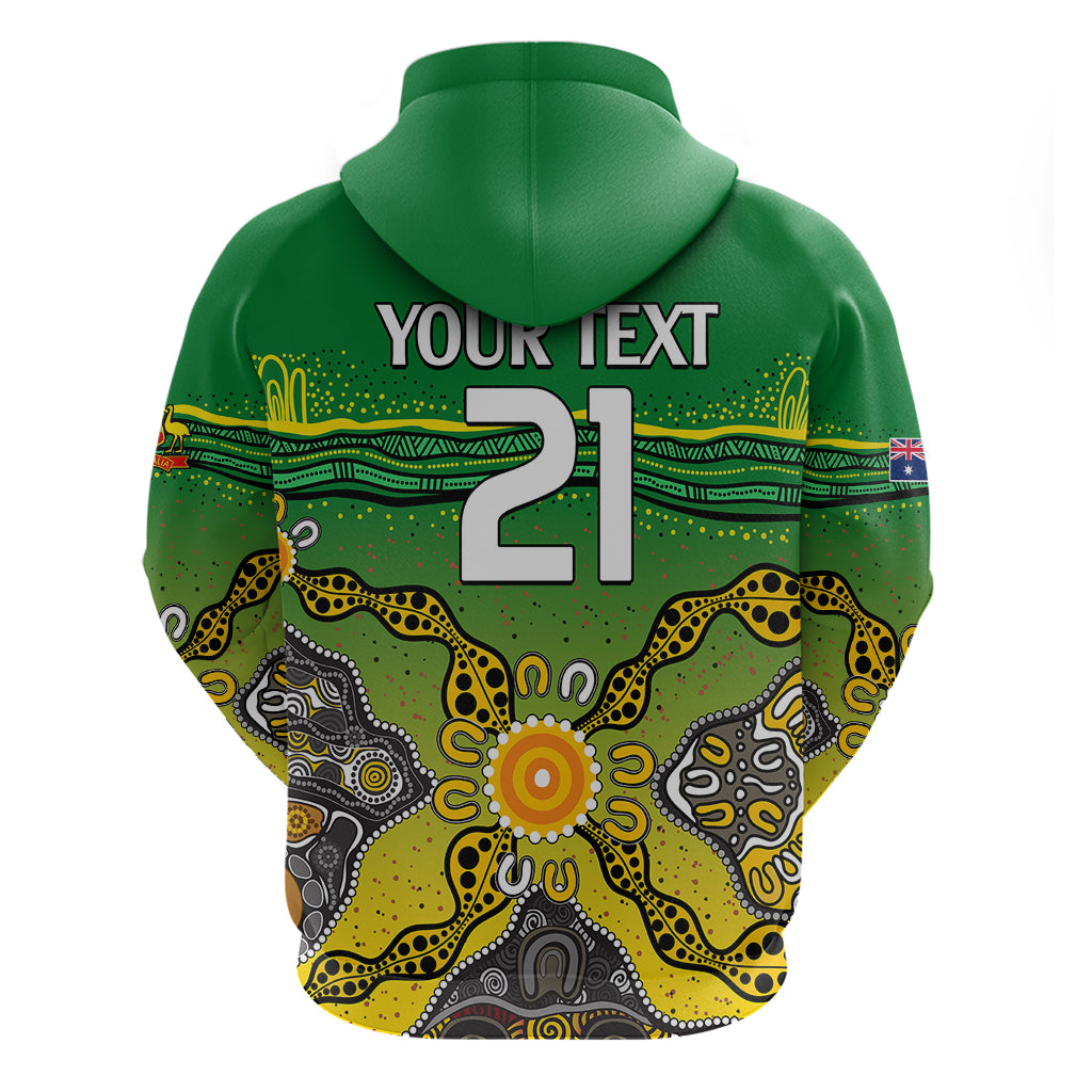 custom-text-and-number-australia-cricket-hoodie-aboriginal-dots-style