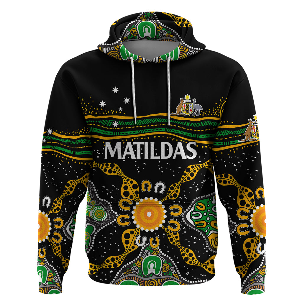 matildas-australia-soccer-hoodie-aboriginal-dots-style