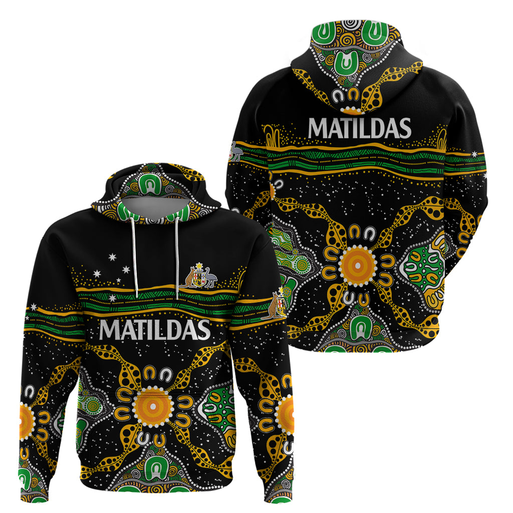 matildas-australia-soccer-hoodie-aboriginal-dots-style