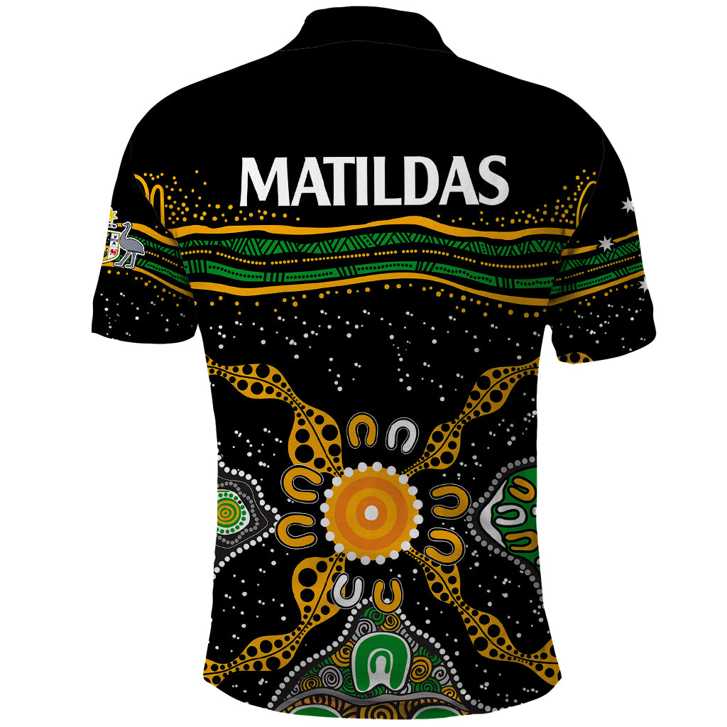 matildas-australia-soccer-polo-shirt-aboriginal-dots-style