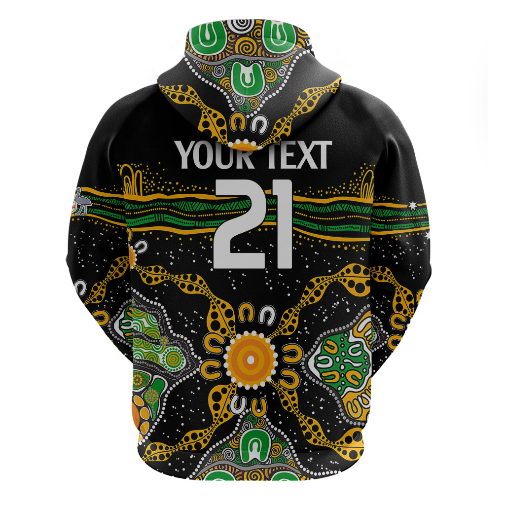 custom-text-and-number-matildas-australia-soccer-hoodie-aboriginal-dots-style