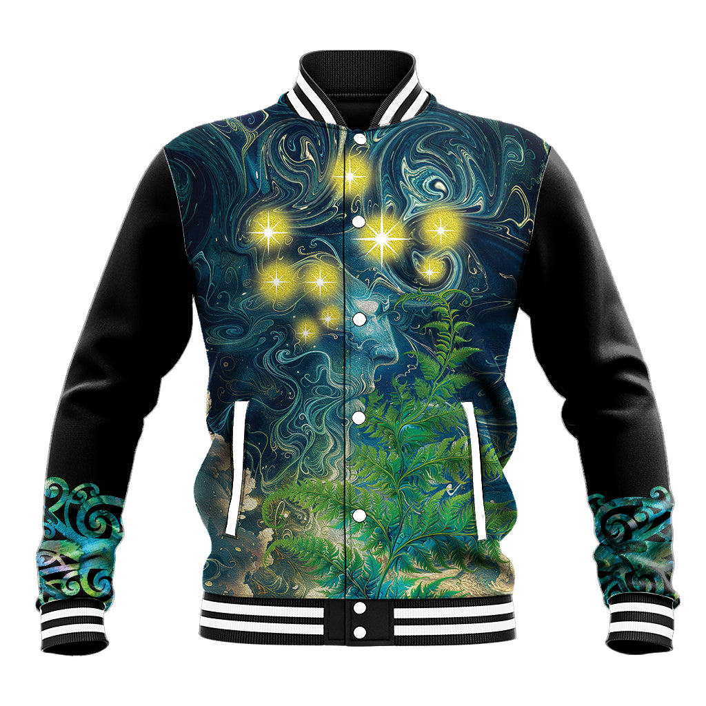 New Zealand Matariki Waipuna-a-rangi Baseball Jacket He Roimata o Rangi