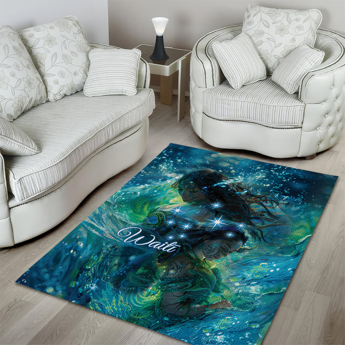 New Zealand Matariki Waiti Area Rug The Beginnings Of Life