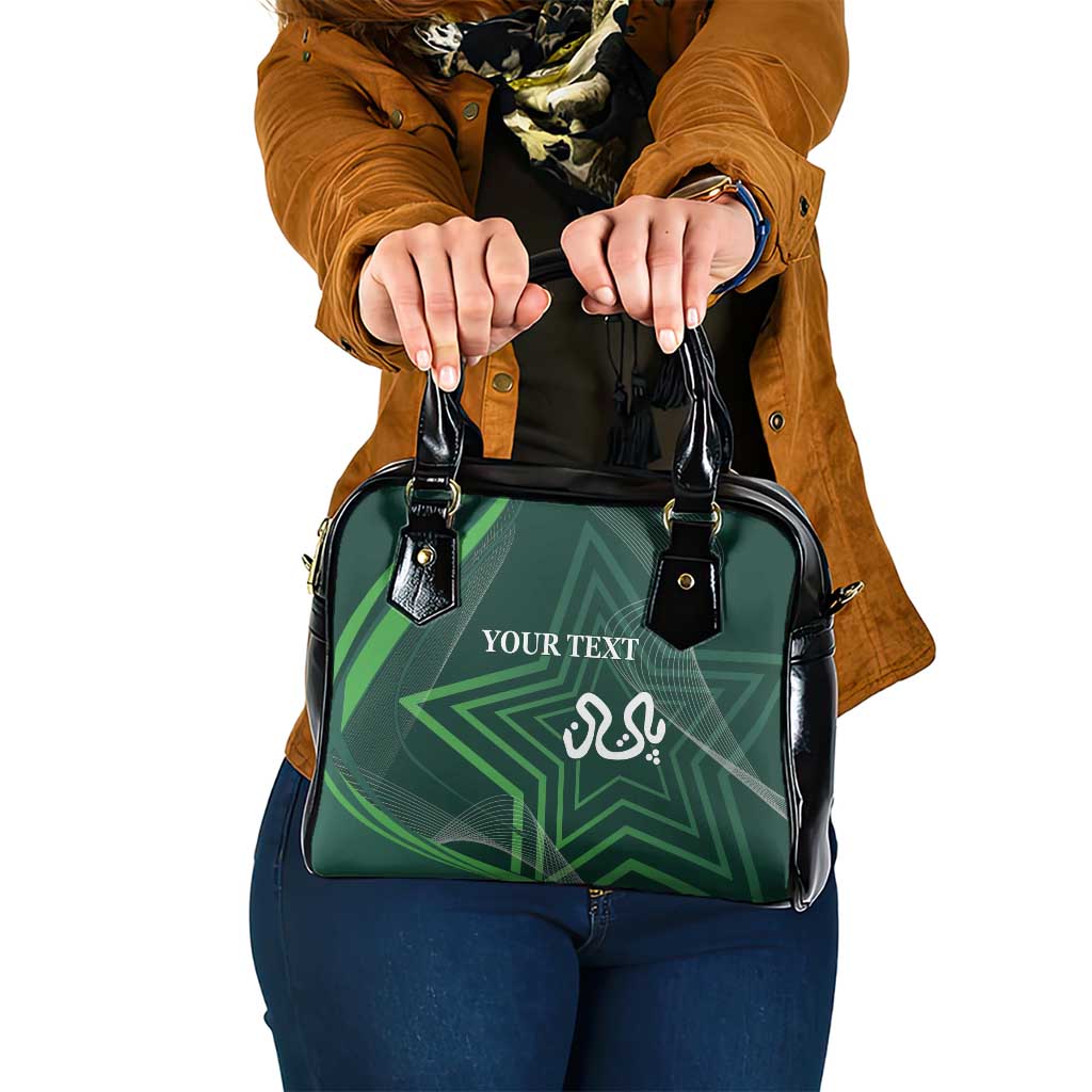 Custom Pakistan Cricket Shoulder Handbag Go Shaheens Sporty Version