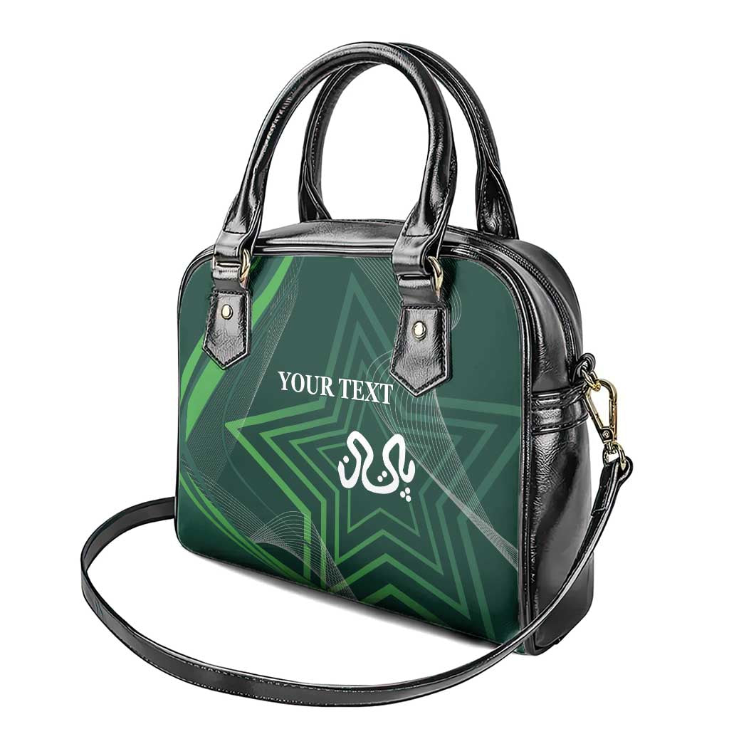 Custom Pakistan Cricket Shoulder Handbag Go Shaheens Sporty Version