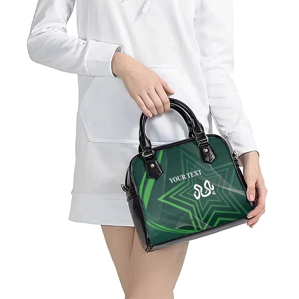 Custom Pakistan Cricket Shoulder Handbag Go Shaheens Sporty Version