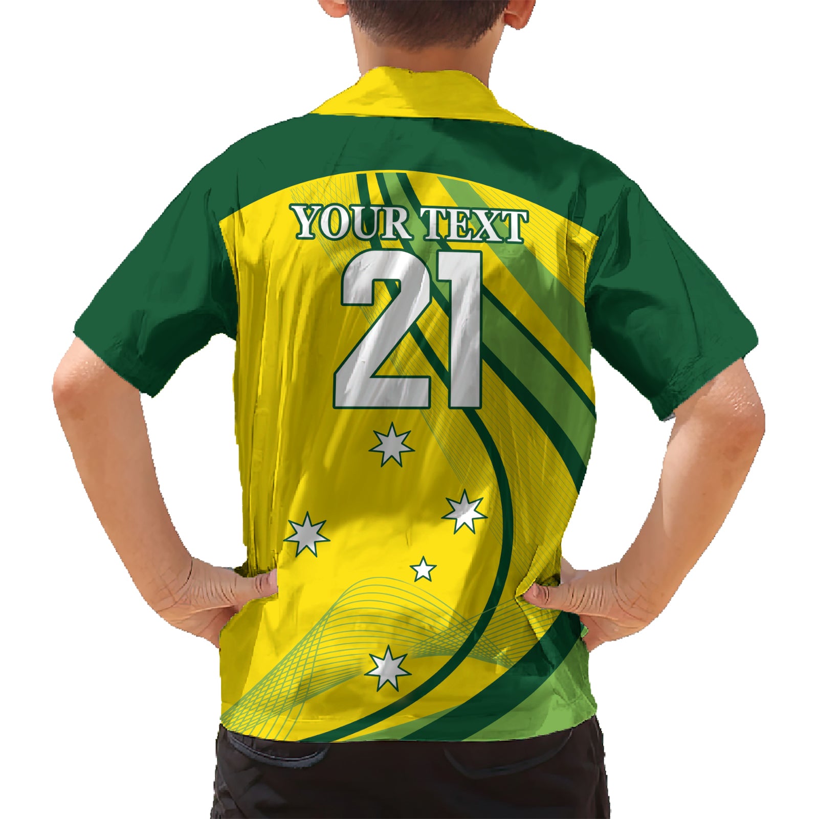 Australia Cricket World Cup 2024 Kid Hawaiian Shirt Aussie Make Champions