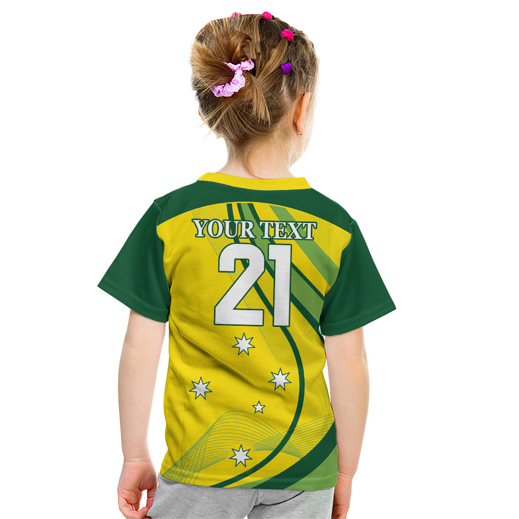 Australia Cricket World Cup 2024 Kid T Shirt Aussie Make Champions