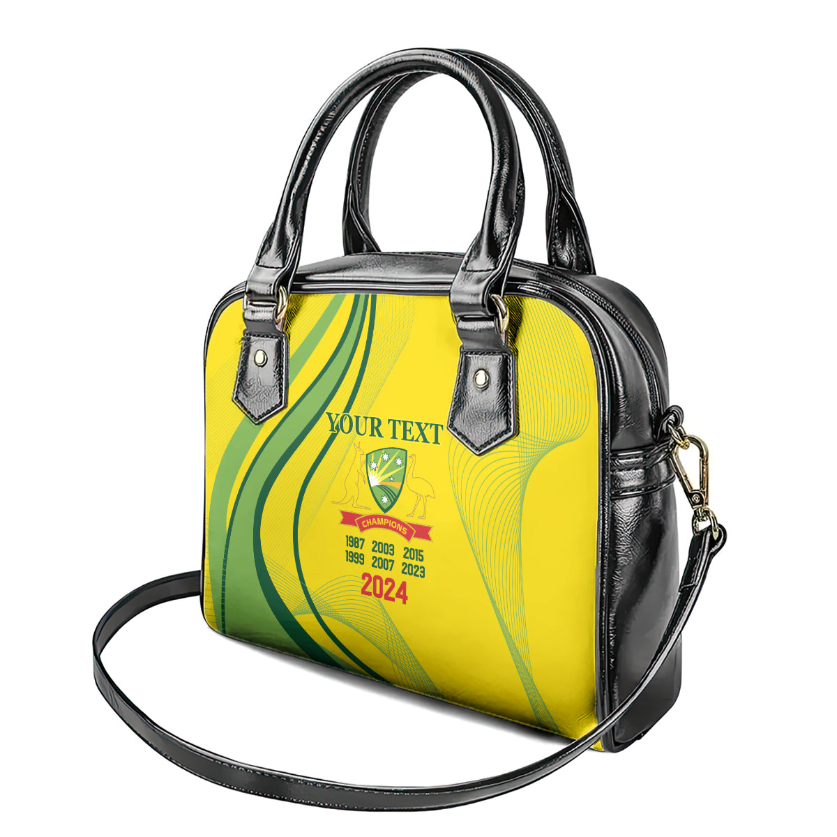 Australia Cricket World Cup 2024 Shoulder Handbag Aussie Make Champions