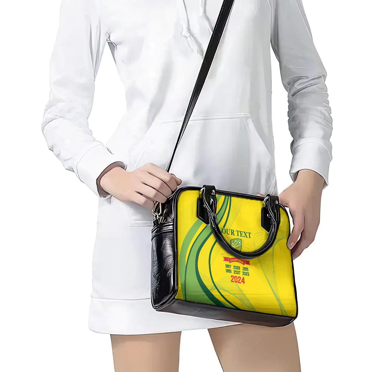 Australia Cricket World Cup 2024 Shoulder Handbag Aussie Make Champions