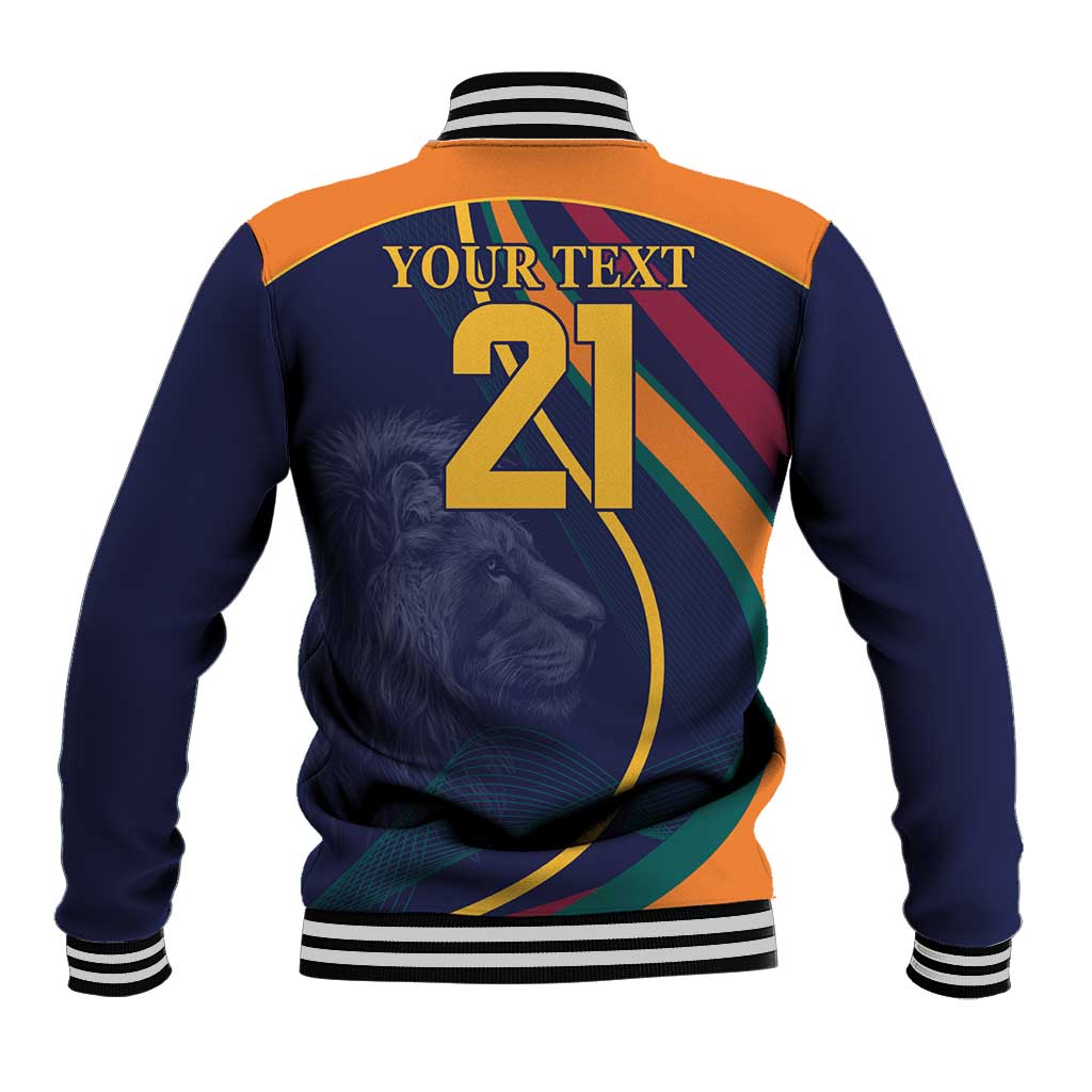 Custom Sri Lanka Cricket Baseball Jacket Shri Lanka Jathika Crikat Kandayama