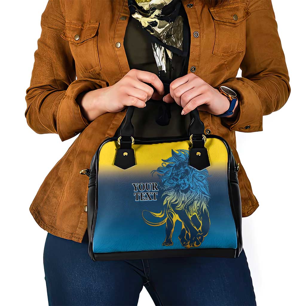 Custom Sri Lanka Cricket Shoulder Handbag With Simple Lions Version